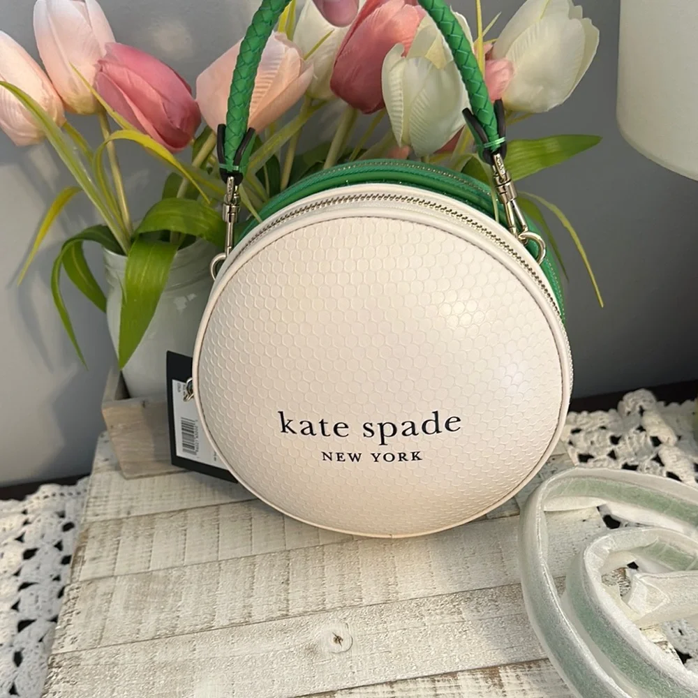 Nwt Kate spade tee time golf ball crossbody bag